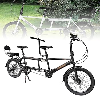 Amazon | タンデムバイク、シティタンデム自転車、20インチ